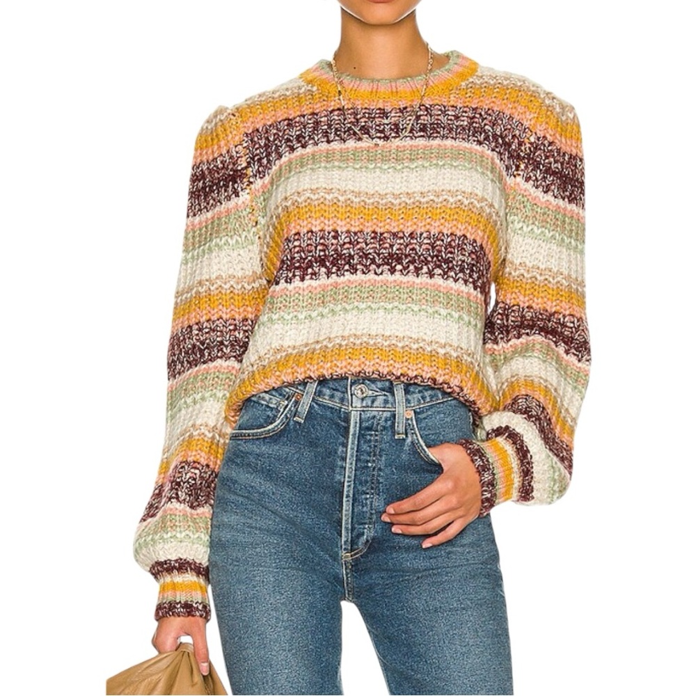 MINKPINK Multicolor Striped Sweater